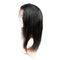شعر مستعار طويل أسود طبيعي ريمي الرباط الجبهة شعر الإنسان 100٪ شعور جيد غير المجهزة المزود